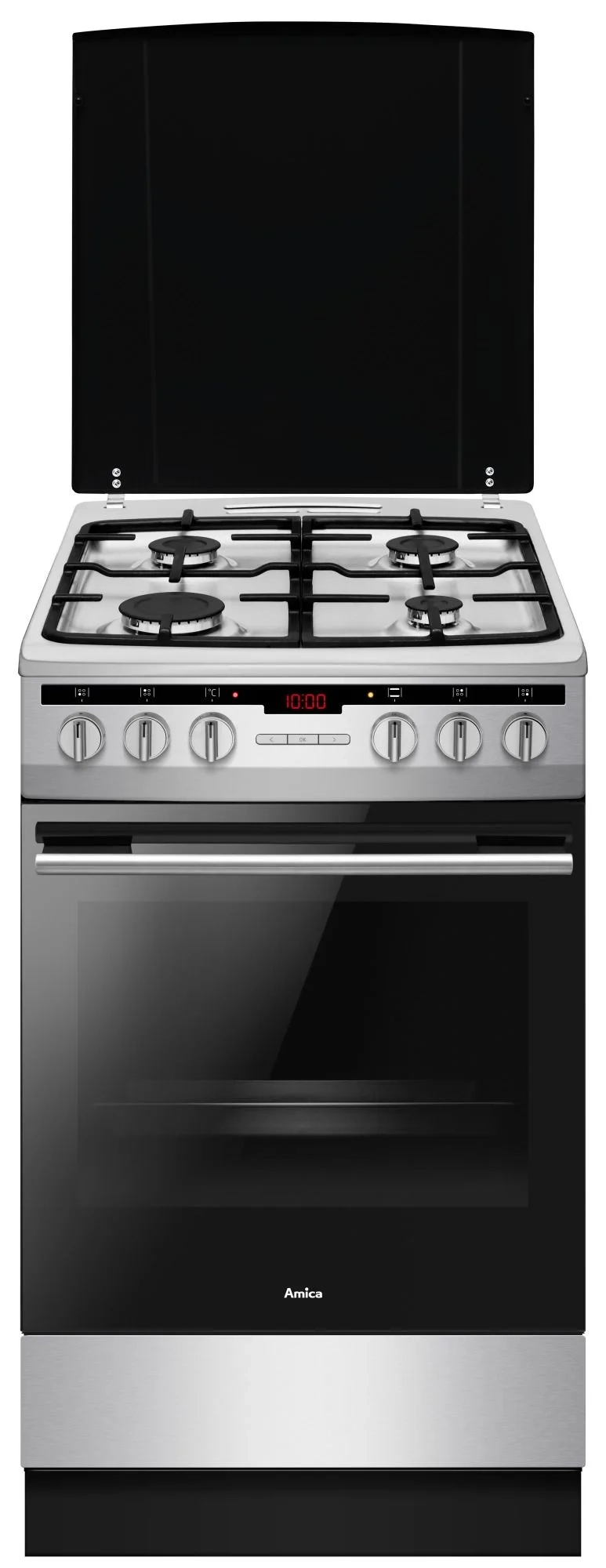 Kuchnia gazowo-elektryczna Amica 57GE3.33HZpTaDpA(Xx) Pizza Termoobieg