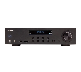 Aiwa AMR-200DAB/BK 2-kanałowy Bluetooth Czarny - Kup na Raty - RRSO 0%