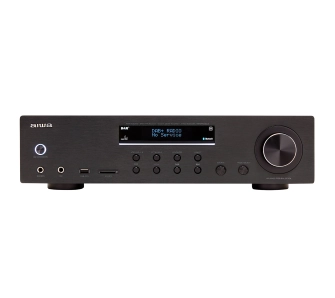 Amplituner Aiwa AMR-200DAB/BK 2-kanałowy Bluetooth Czarny