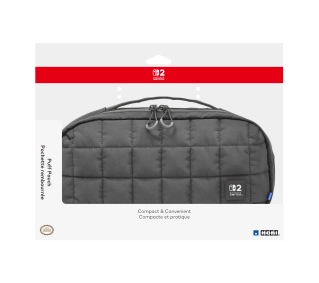 Hori NSX-019E Puff Pouch Czarny do Nintendo Switch 2