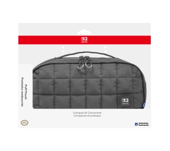 Etui Hori NSX-019E Puff Pouch Czarny do Nintendo Switch 2