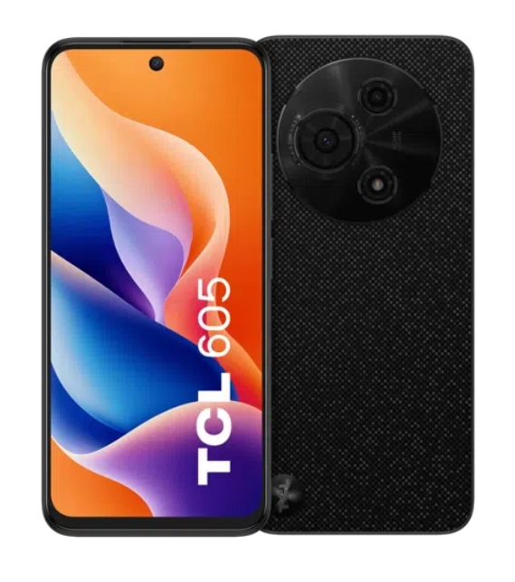 Smartfon TCL 605 8/256GB 6,7" 90Hz 50Mpix Czarny