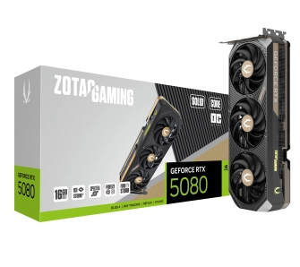 Karta graficzna Zotac Gaming GeForce RTX 5080 SOLID CORE OC 16GB GDDR7 256bit DLSS 4