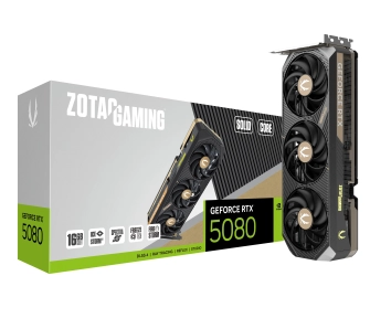 Karta graficzna Zotac Gaming GeForce RTX 5080 SOLID CORE 16GB GDDR7 256bit DLSS 4