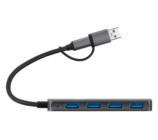 Reinston EHUB08 4w1 Pasywny Szary