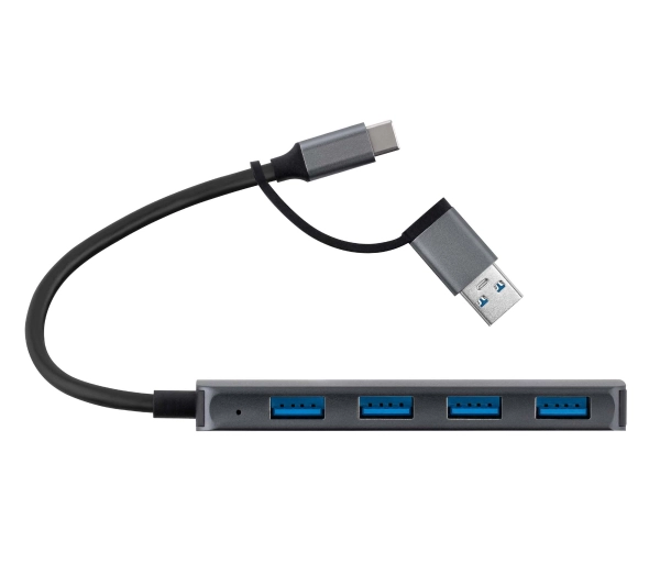 Reinston EHUB08 4w1 Pasywny Szary