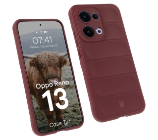 Bizon Tur do Oppo Reno13 Burgundowy