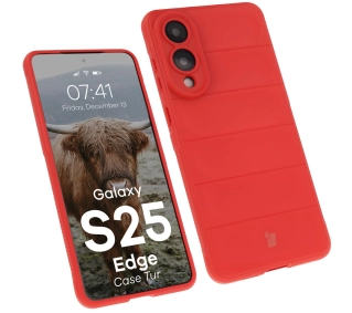 Bizon Tur do Galaxy S25 Edge Czerwony