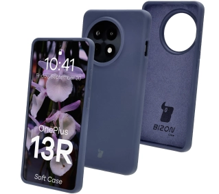 Bizon Silikonowe Soft do OnePlus 13R Granatowy