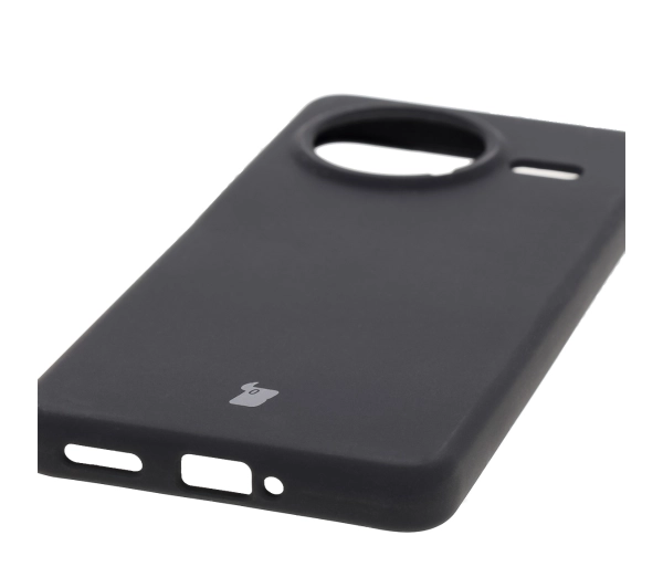 Bizon Silikonowe Soft do Xiaomi Poco F7 Pro Czarny