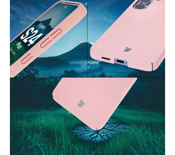 Bizon Łupka do Galaxy S24 Plus Różowy