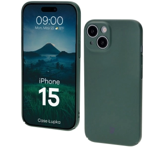 Etui Bizon Łupka do iPhone 15 Zielony