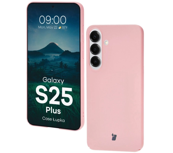 Bizon Łupka do Galaxy S25 Plus Różowy