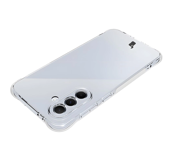 Bizon elastyczne etui Salpa + 2x szkło hartowane Clear Pack do Galaxy A56 5G