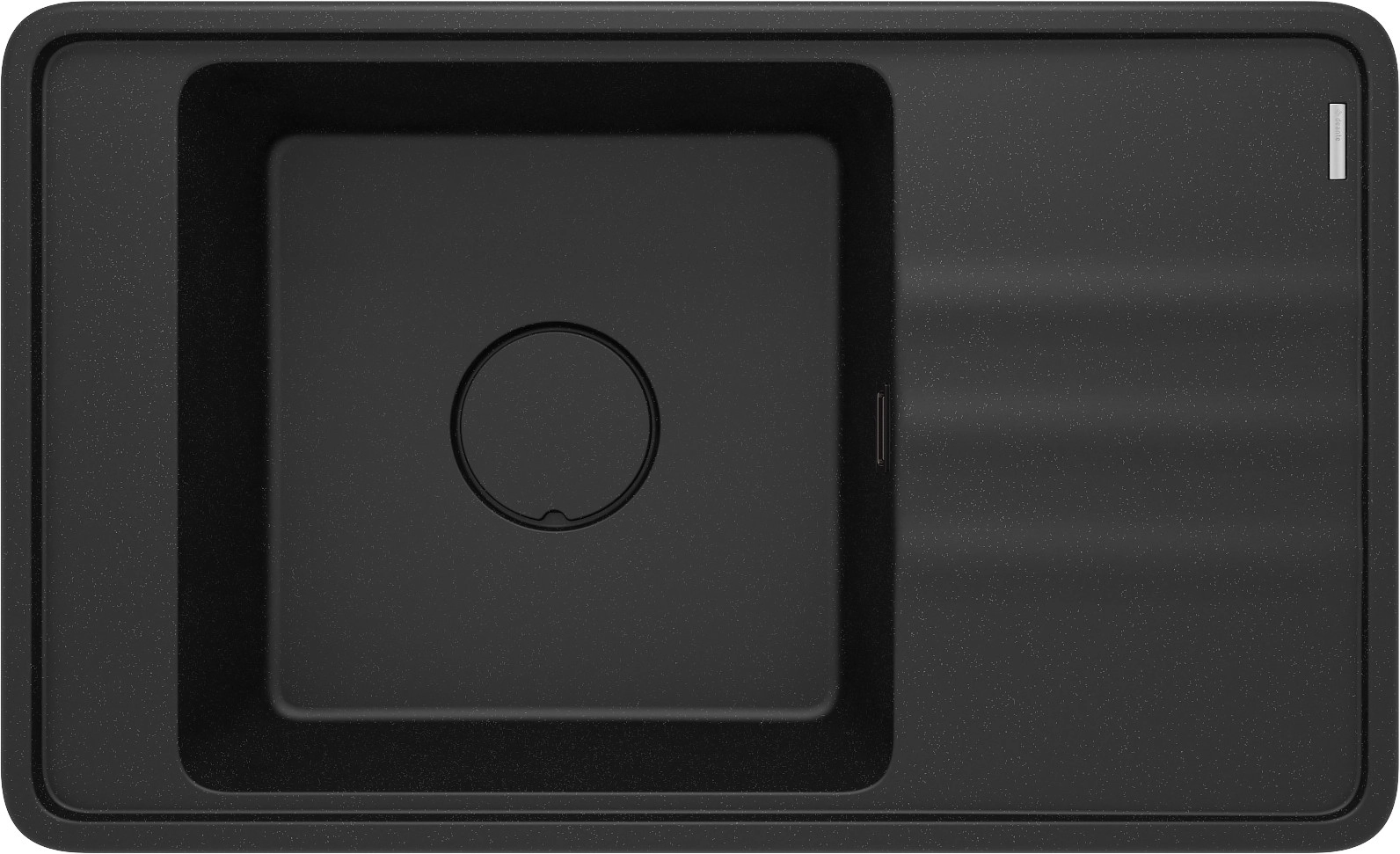 Zlewozmywak Deante Momi ZKM_G11B Granit Grafitowy