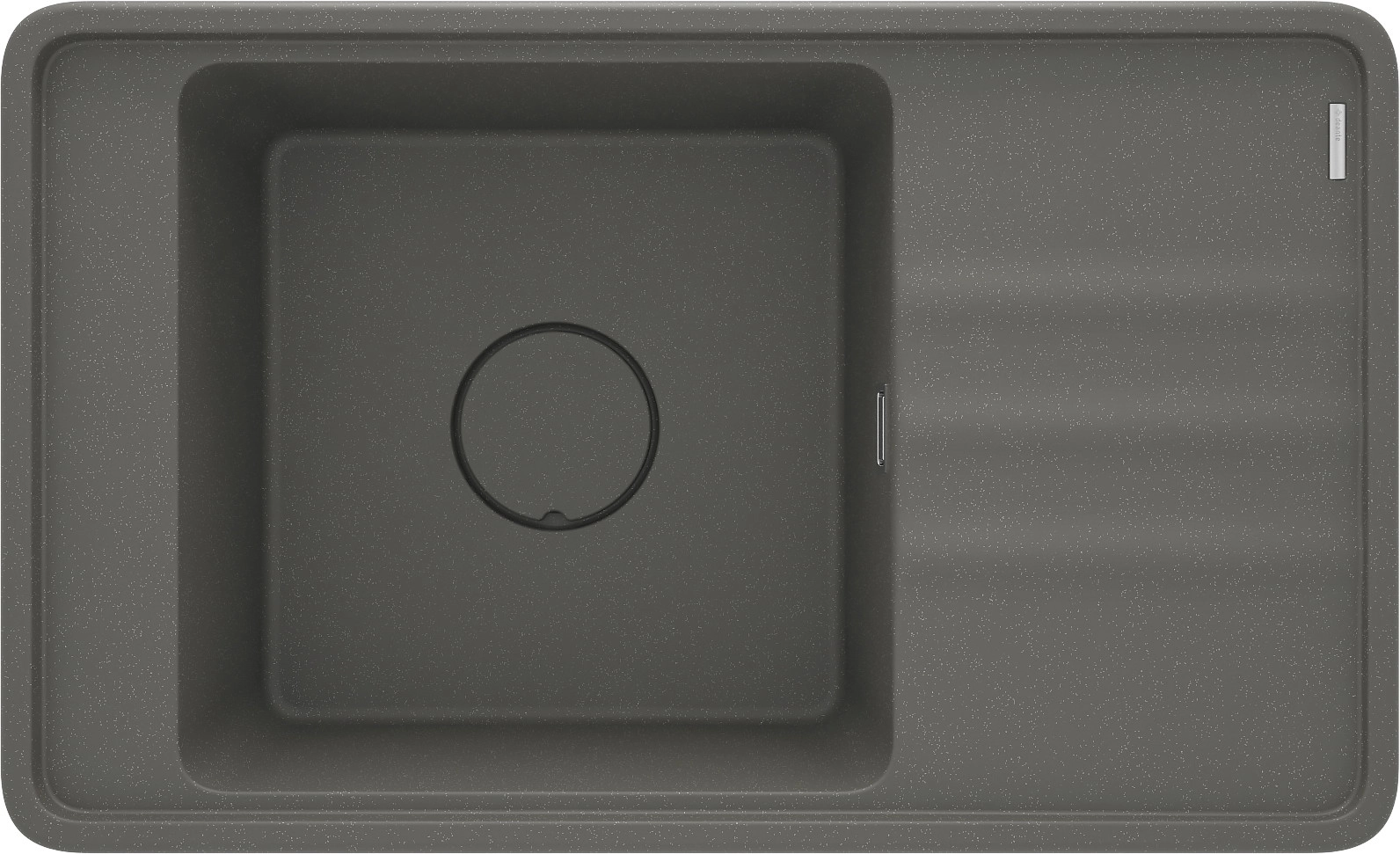 Zlewozmywak Deante Momi ZKM_T11B Granitowy Antracyt