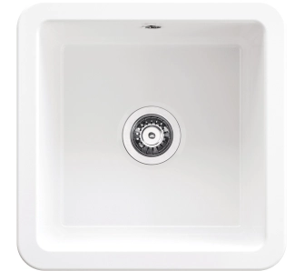 Zlewozmywak Deante Lumi ZCU_610B Ceramiczny Biały