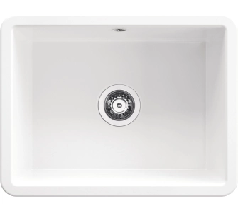 Zlewozmywak Deante Lumi ZCU_610C Ceramiczny Biały