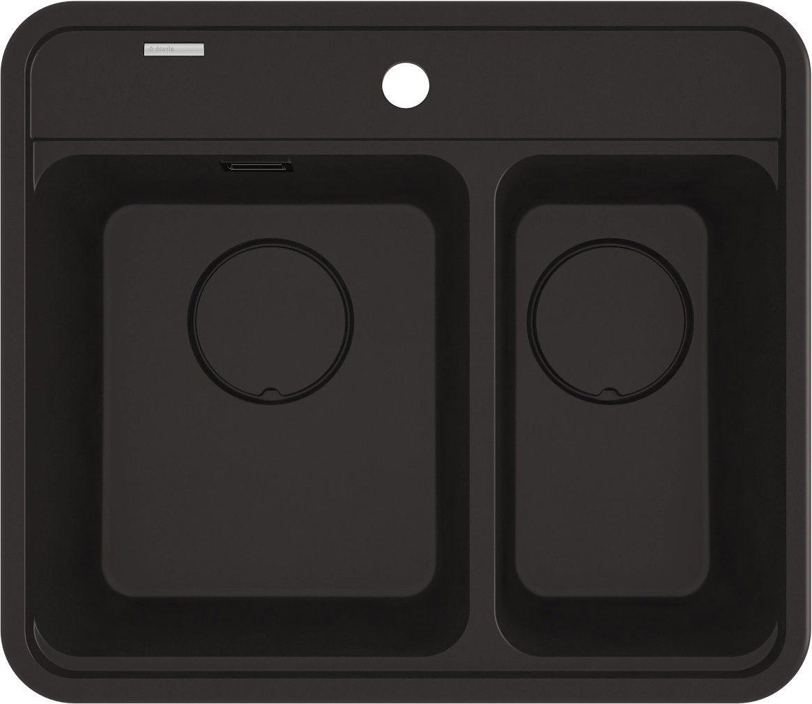 Zlewozmywak Deante Momi ZKM_N503 Granitowy Nero