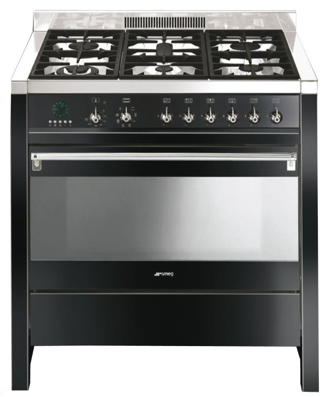 Kuchnia gazowo-elektryczna Smeg A1BL-6