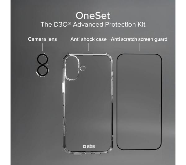 SBS Zestaw D3O do iPhone 16