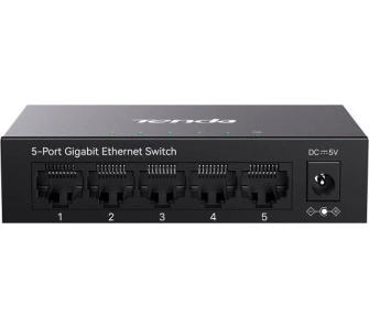 Switch Tenda TEG1005M Czarny