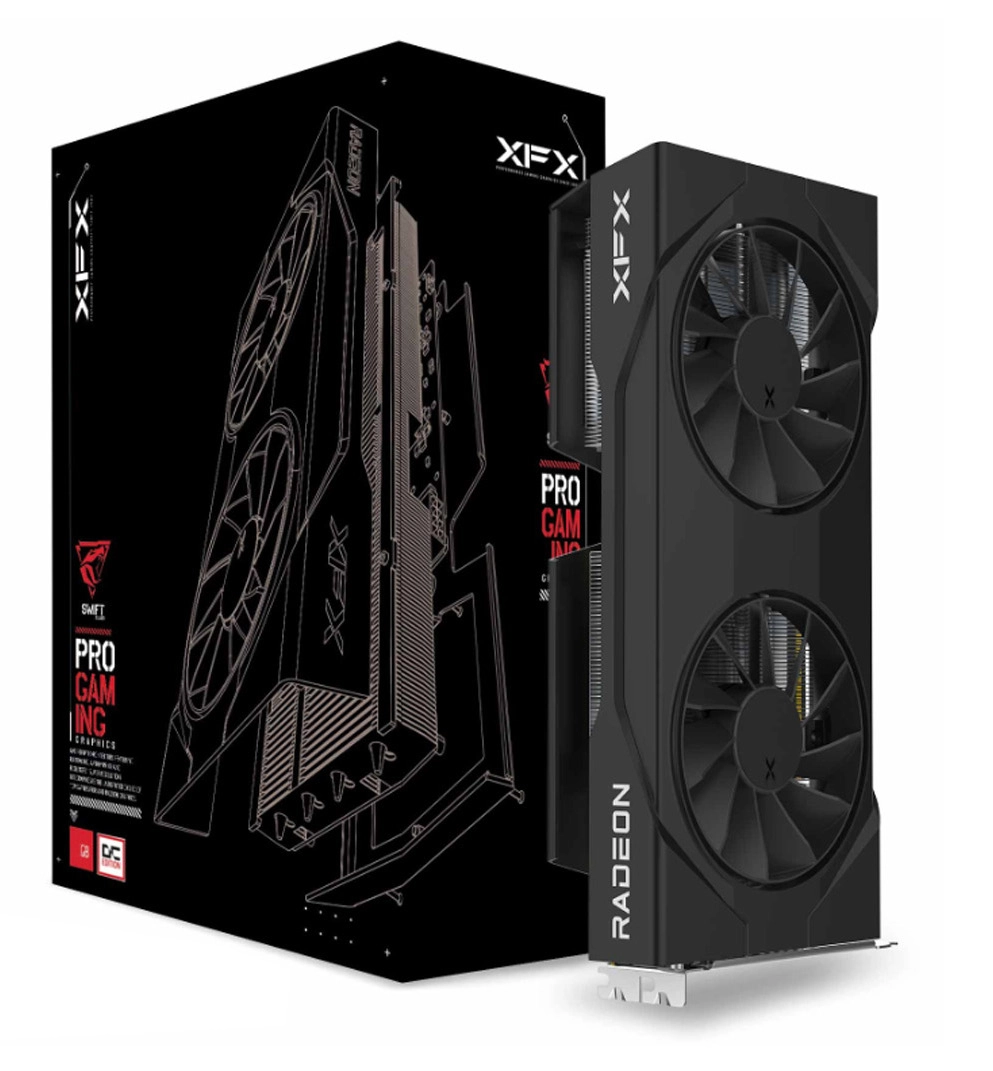 Karta graficzna XFX Swift Radeon RX 9060 XT OC Gaming Edition 16GB GDDR6 128bit FSR
