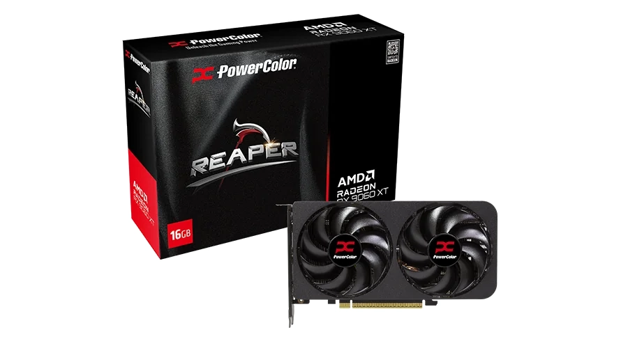 Karta graficzna PowerColor Reaper Radeon RX 9060 XT 16GB GDDR6 128bit FSR