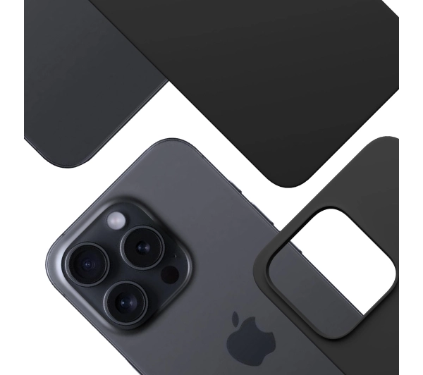 3mk Hardy MagSilicone Graphite do iPhone 15 Pro