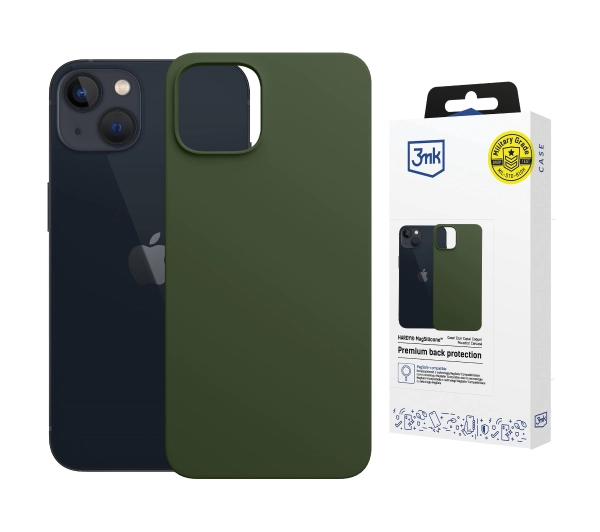 3mk Hardy MagSilicone Alpine Green do iPhone 15