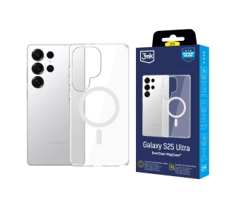 Etui 3mk EverClear MagCase do Samsung Galaxy S25 Ultra Przezroczysty
