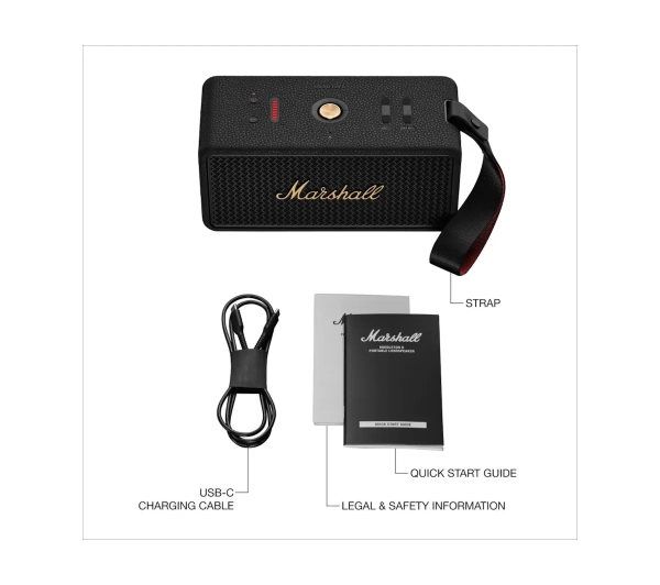 Marshall Middleton II 60W Czarno-miedziany - ⚡ EURO HIT CENOWY! ⚡ - Kup na Raty - RRSO 0%