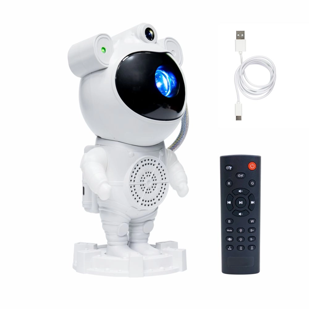 Projektor Manta MDL031W Astronauta z głośnikiem Buetooth