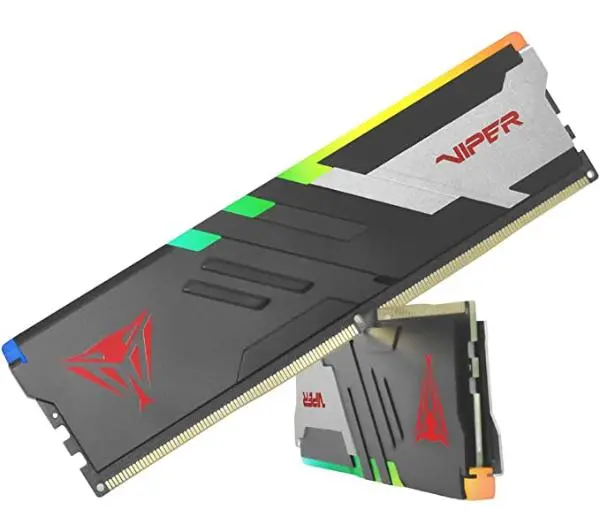 Patriot Viper Venom RGB DDR5 64GB (2 x 32GB) 6000 CL30 Szary - Kup na Raty - RRSO 0%