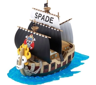 Model do składania Bandai One Piece: Grand Ship Collection - Spade Pirates' Ship