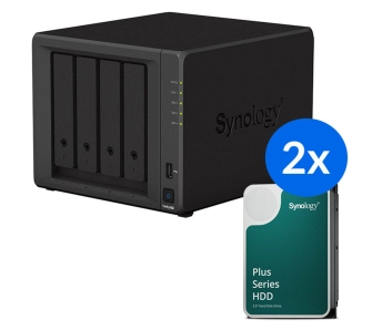 Dysk sieciowy Synology DS925+-4T-00-2 Czarny