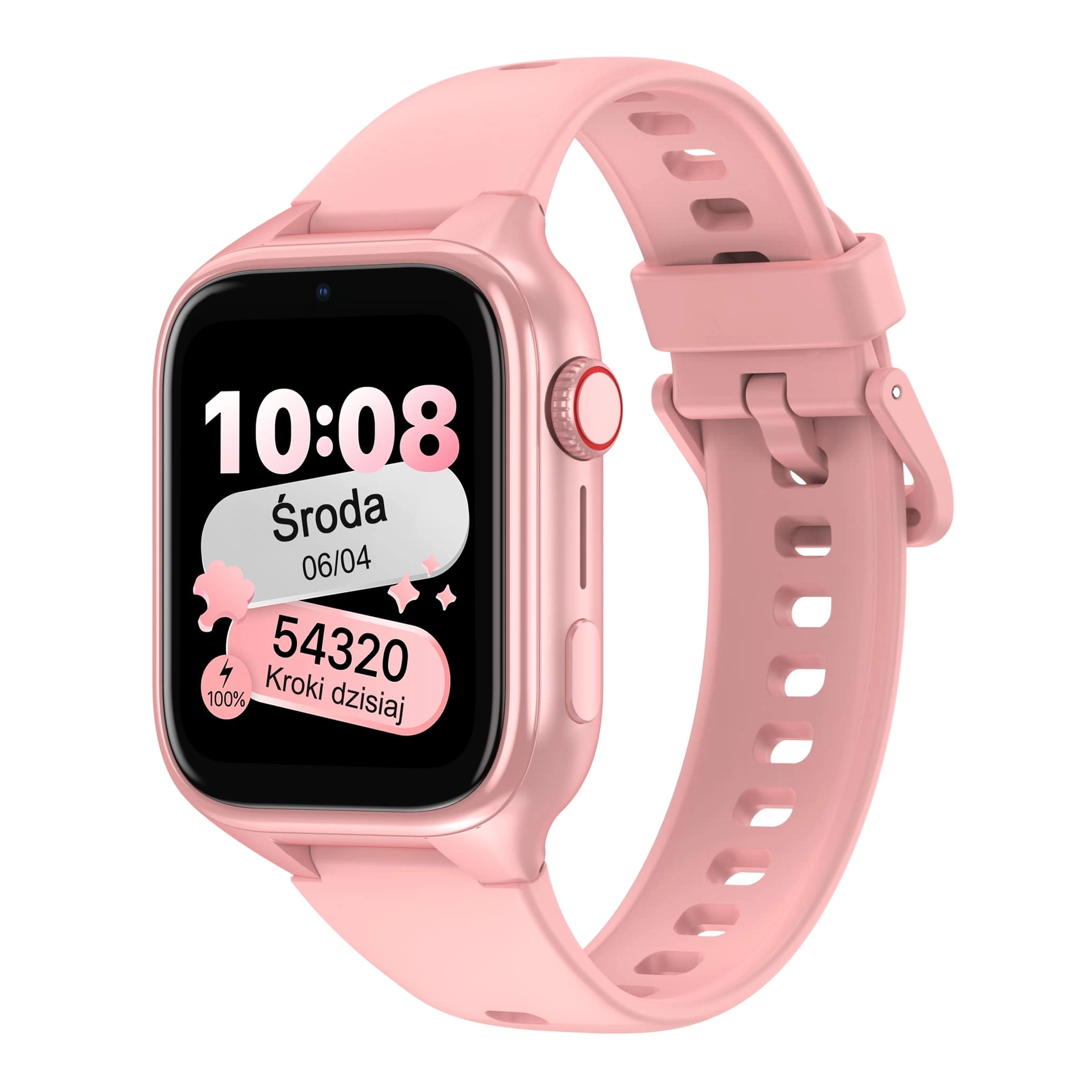 Smartwatch STELIO Junior 40mm LTE Różowy