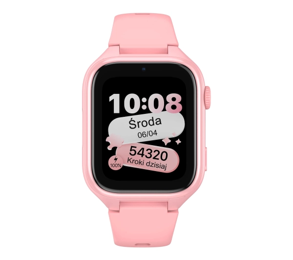STELIO Junior 40mm LTE Różowy