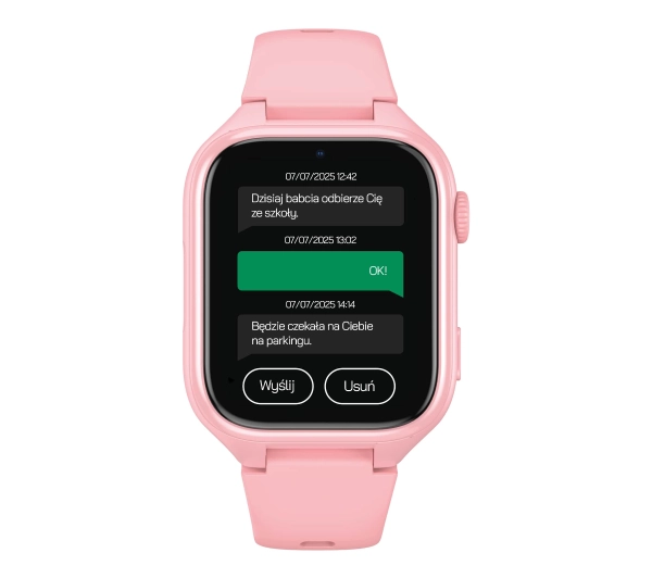 STELIO Junior 40mm LTE Różowy