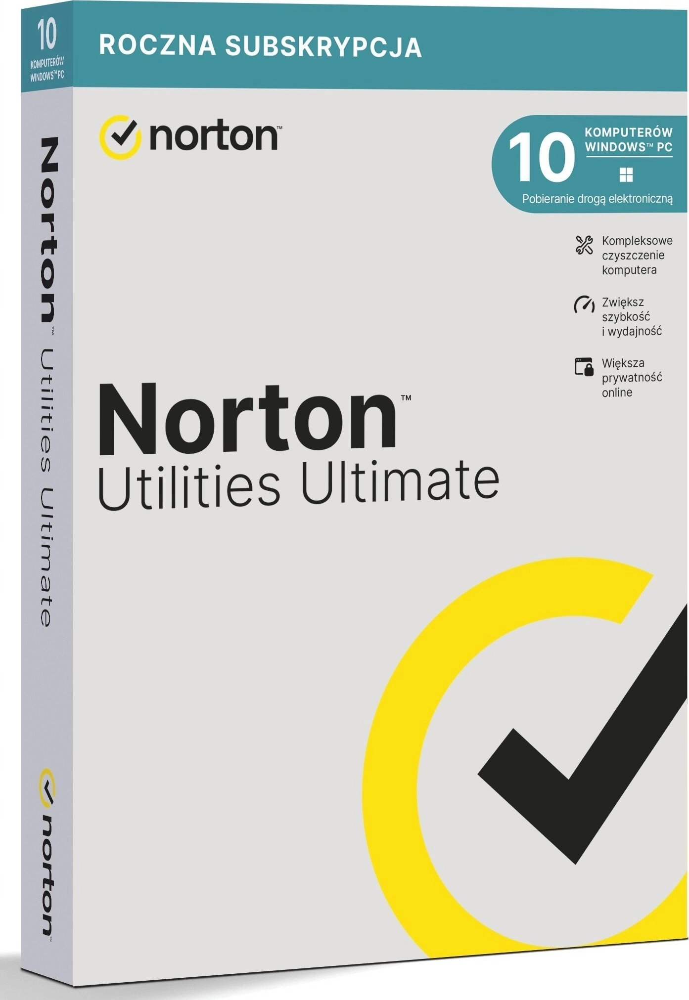 Oprogramowanie Norton Utilities Ultimate BOX 1 Użytkownik/10 Urządzeń/1 Rok