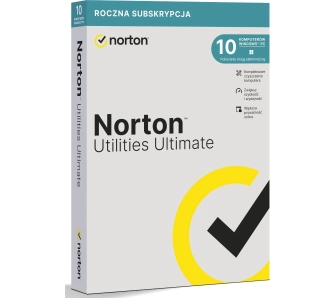 Oprogramowanie Norton Utilities Ultimate BOX 1 Użytkownik/10 Urządzeń/1 Rok