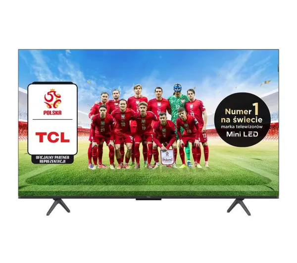 TCL 50C6K 50" QD-Mini LED 4K 144Hz Google TV Dolby Vision IQ Dolby Atmos HDMI 2.1 DVB-T2