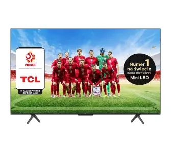 Telewizor TCL 50C6K 50" QD-Mini LED 4K 144Hz Google TV Dolby Vision IQ Dolby Atmos HDMI 2.1 DVB-T2