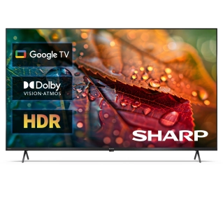 Sharp 50HL4765E 50" LED 4K GoogleTV Dolby Vision Dolby Atmos HDMI 2.1 DVB-T2 - Kup na Raty - RRSO 0%