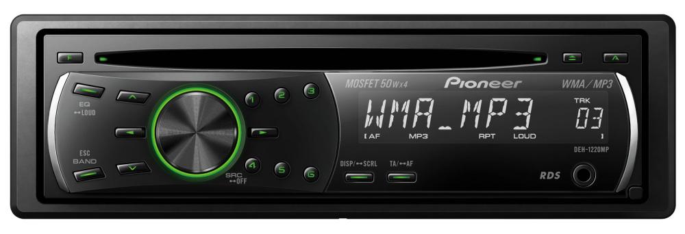 Radioodtwarzacz samochodowy Pioneer DEH-1220MP