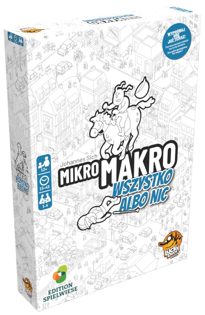 Gra planszowa MikroMakro Wszystko albo nic