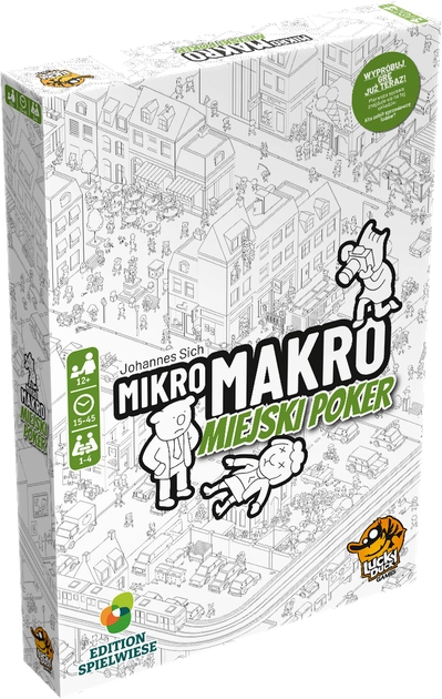 Gra planszowa MikroMakro 2 Miejski Poker