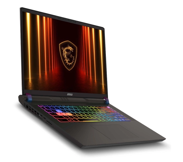 MSI Vector 17 HX AI A2XWJG-089XPL 17" 240Hz Ultra 9 275HX 32GB RAM 1TB Dysk SSD RTX5090 DLSS4 Szary Funkcje AI - Kup na Raty - RRSO 0%