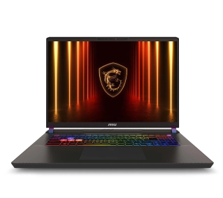 MSI Vector 17 HX AI A2XWJG-089XPL 17" 240Hz Ultra 9 275HX 32GB RAM 1TB Dysk SSD RTX5090 DLSS4 Szary Funkcje AI - Kup na Raty - RRSO 0%