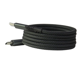 Kabel AUDI AU-CB01CTC-GT/D1-BK USB-C do USB-C 2.0 Charge & Sync Cable 20V 3A 60W 1,2m Czarny